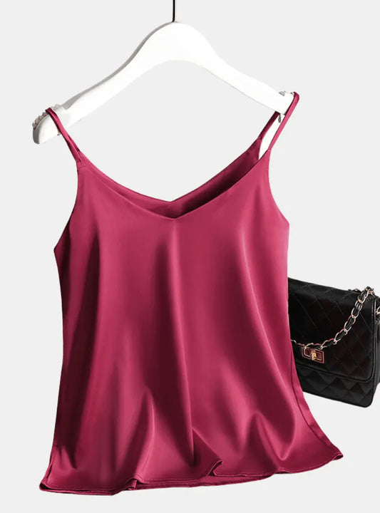 Satin Tank Top