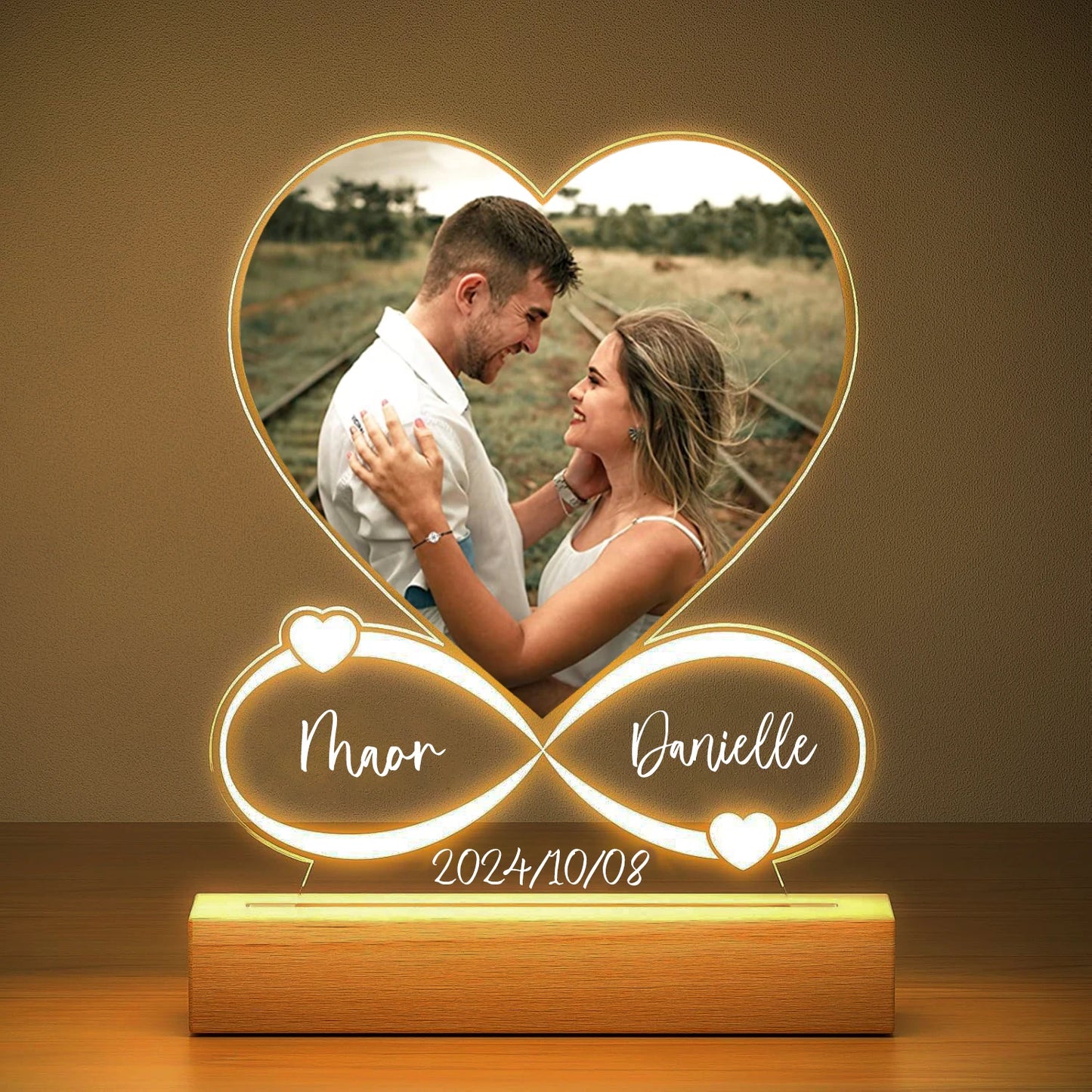 LoveFrame™ Personalized Acrylic Plaque