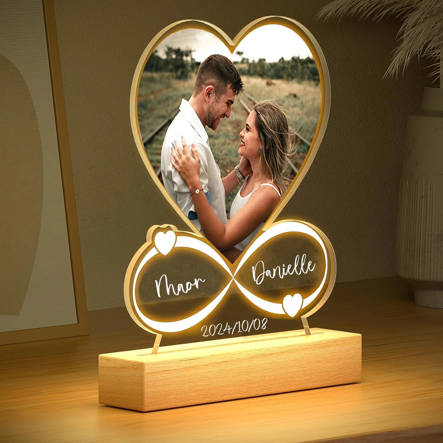 LoveFrame™ Personalized Acrylic Plaque