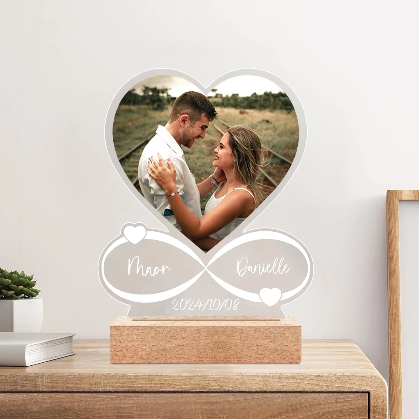 LoveFrame™ Personalized Acrylic Plaque